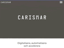 Tablet Screenshot of carismar.com